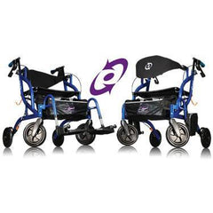 Airgo Fusion F20 Side-Folding Rollator & Transport Chair - MEDability