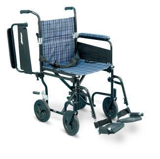 Airgo Comfort-Plus Lightweight Transport Wheelchair