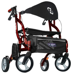 Airgo Fusion F18 Side-Folding Rollator & Transport Chair - MEDability