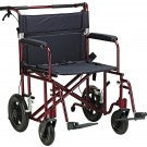 DRIVE Bariatric Transport Wheelchair - 22" - MEDability