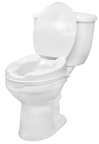 Drive Raised Toilet Seat with/without Lid, 4
