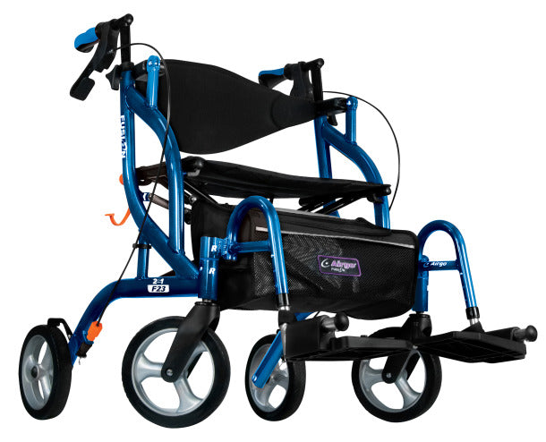 Airgo Fusion F23 Side-Folding Rollator & Transport Chair - MEDability