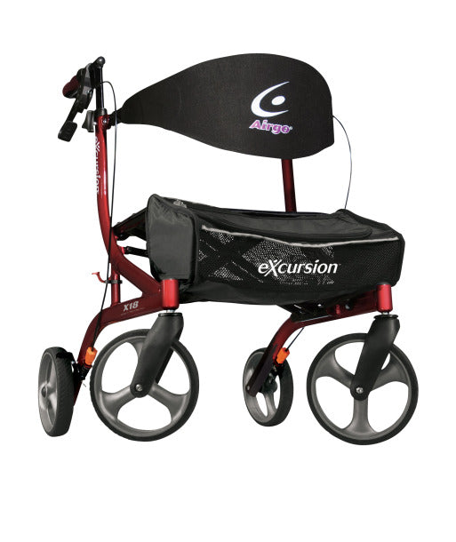 Airgo eXcursion X18 Lightweight Side-folding Rollator - MEDability